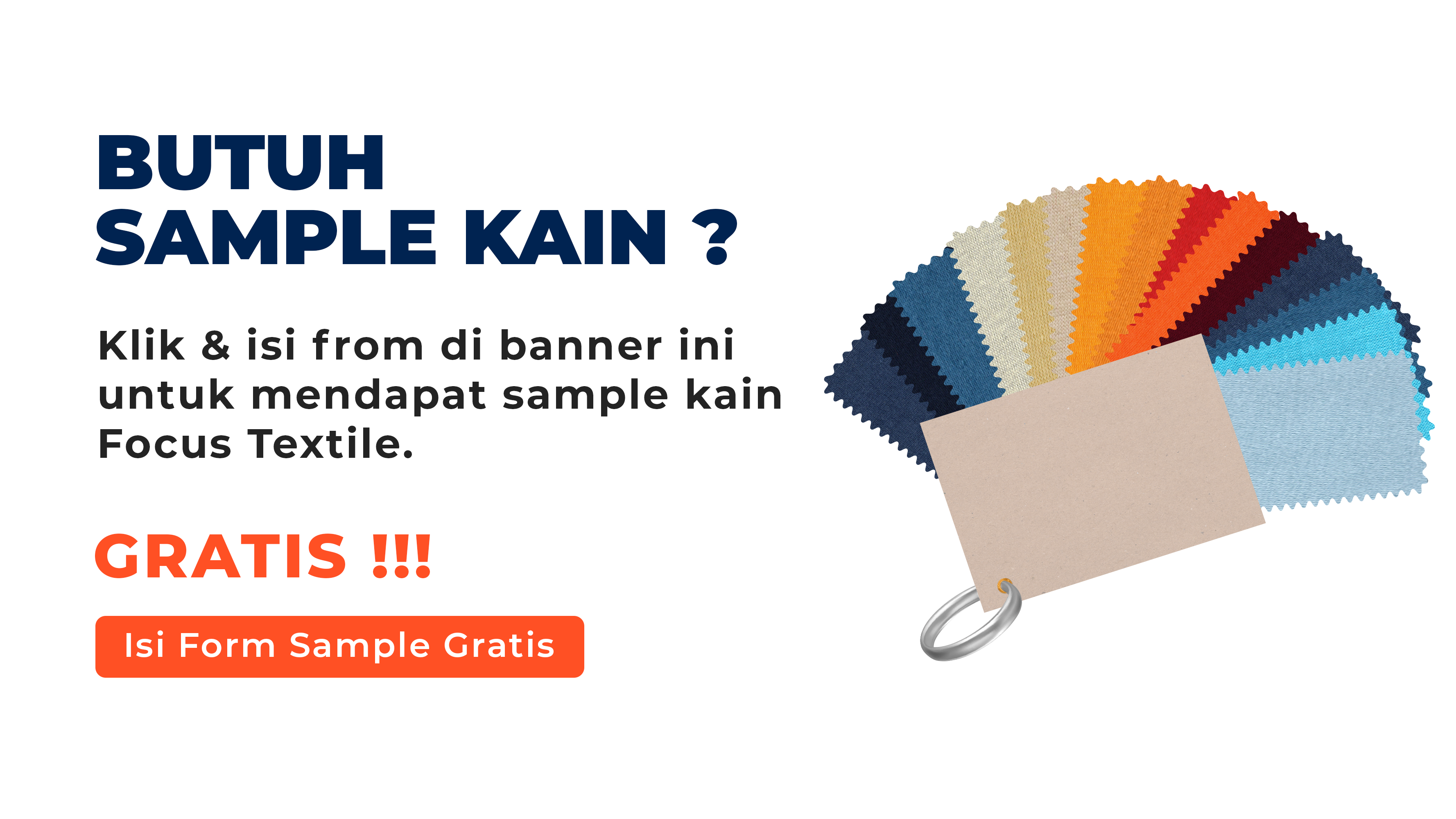 Sample kain Focus Textile